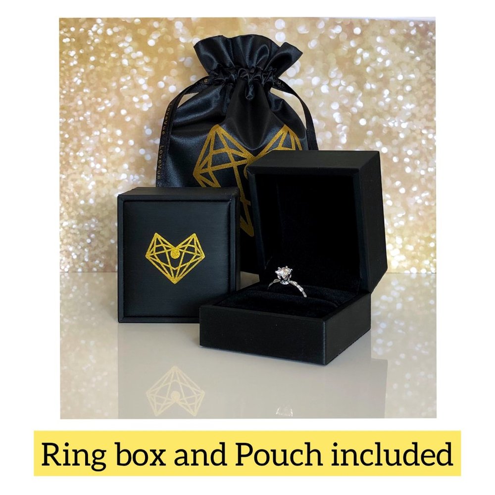 1ct. t.w. Diamond Engagement Ring - Picture 9 of 13